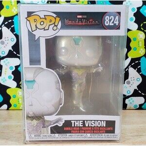 Funko PoP Marvel Wanda Vision The Vision #824 2021 Vinyl Figure + Protector New